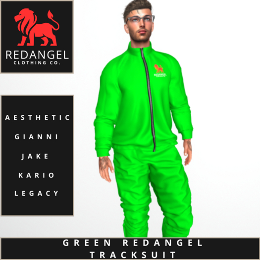 Redangel GREEN Tracksuit