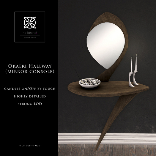 [nb!] - Okaeri - Mirror Console with Decor (ADD)