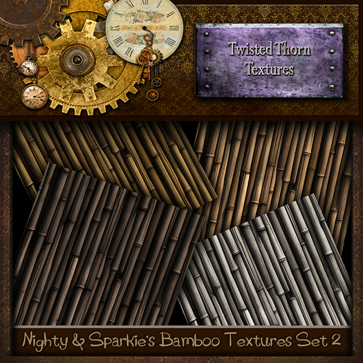 ~TTT~ Nighty & Sparkie's Bamboo Set 2