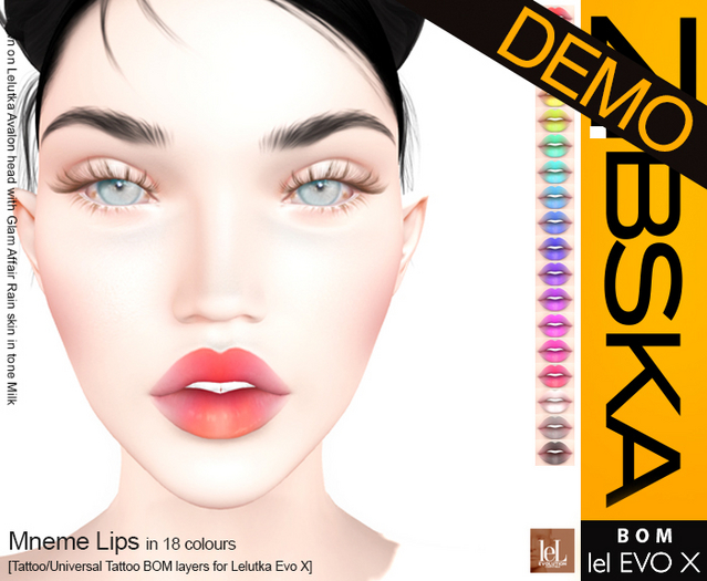 Zibska Evo X ~ Mneme Lips Demo