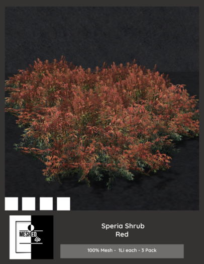 MeshedUp: Speria Shrub - Red Pack