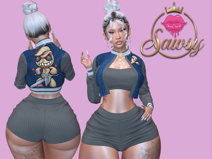 -S- Auni OutFit -Gray