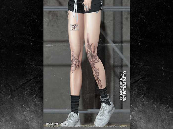 OVERDRIVE  KVEIKURT  - FUZZ BOTTOM TATTOO