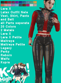 KO-H Lara X Latex Outfit Nele FatPack