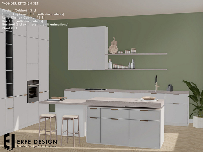Wonder Kitchen Set 50LI Fatpack [Erfe Design] PACK