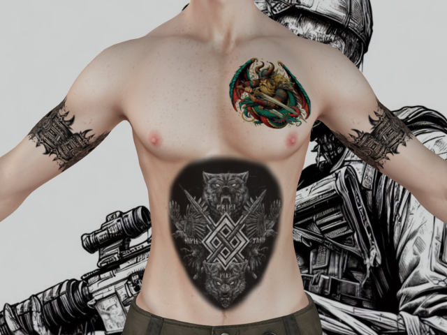 Apollo Viking Tattoo - BOM