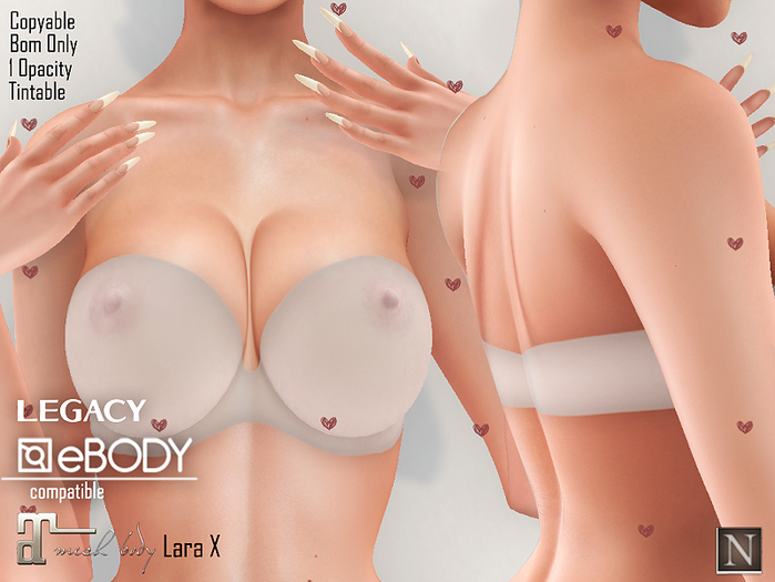 [Nerium] Sheer Bra - [tintable]