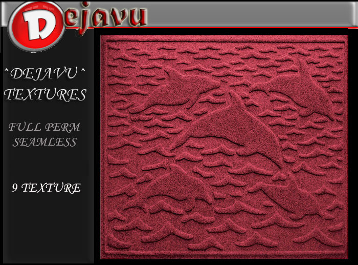 Full Perm Dolphin Rug Textures