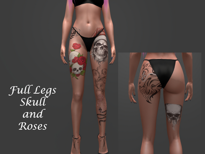 skull 2 jambes