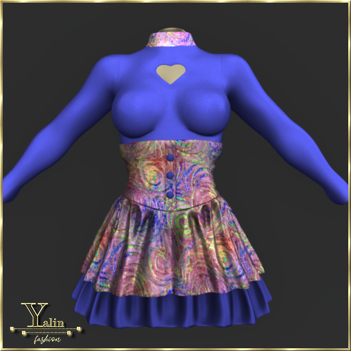 Yalin Fashion PIPER Azure 