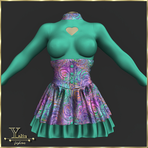 Yalin Fashion PIPER Turqoise