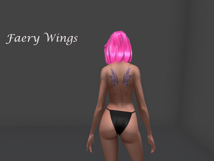 Tatoo fairy wings