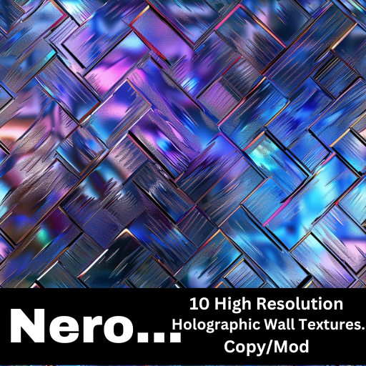 10 Holographic Wall Textures