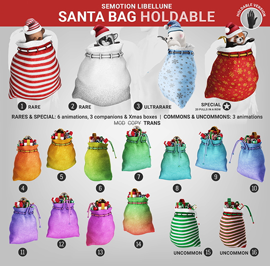 SEmotion Libellune Santa Bag Holdable COMMON 08