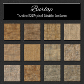 *Wallflowers* Burlap