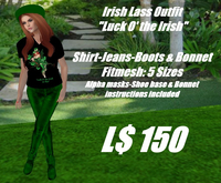 Irish Lass-Luck O' the Irish