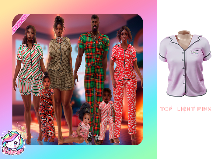 #UNIVERSA - Cozy Pajamas Top - light pink - men - Legacy Male - Jake - Anatomy