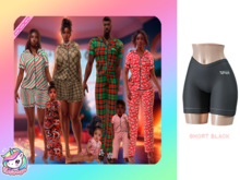 #UNIVERSA - Cozy Pajamas Short Pants - black - men - Legacy Male - Jake - Anatomy 