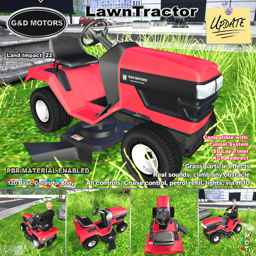 G&D MOTORS Lawn Tractor Update 2024