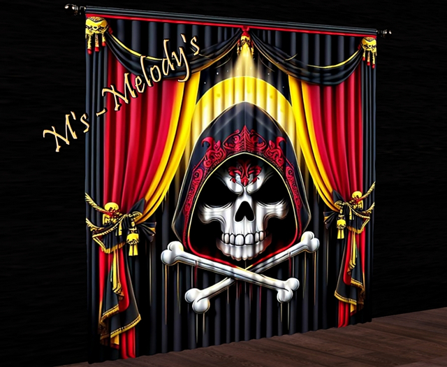 M's - Curtain - "Ghost Robe"