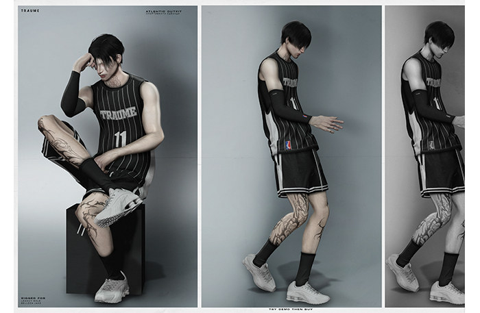 [Traume] Atlehtic Shorts FATPACK