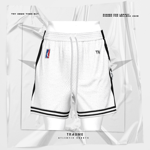 [Traume] Atlehtic Short White