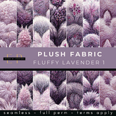 Made by Porter - Plush Fabric Fluffy Lavender 1