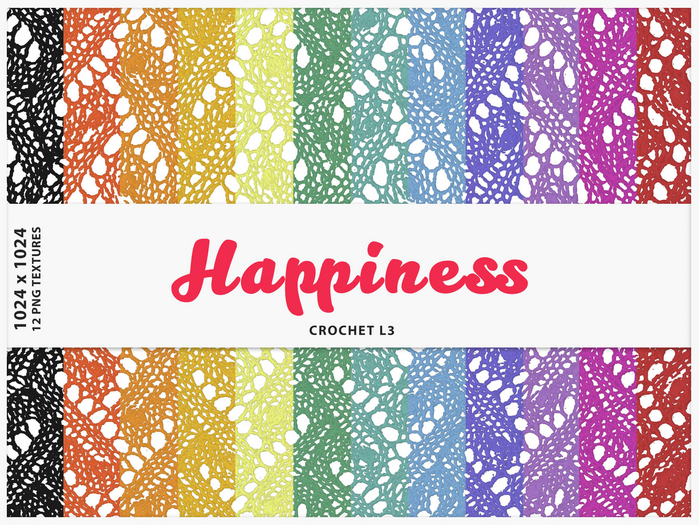 HAPPINESS-CROCHETL3 - FULL PERM