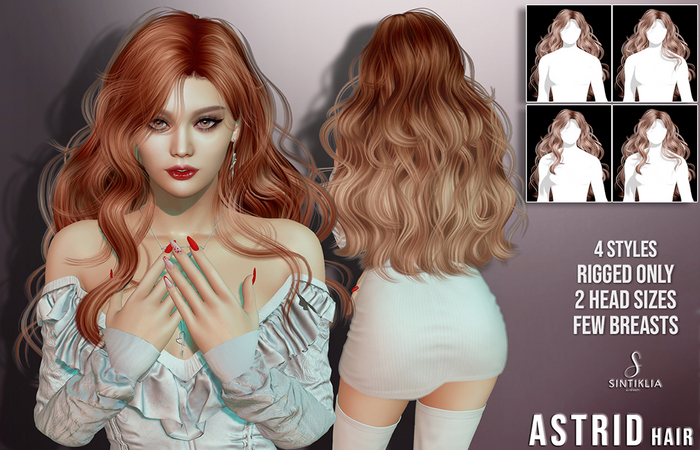 Sintiklia - Hair Astrid - Blondes&Reds