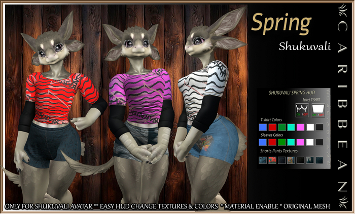 [CARIBBEAN] FURRY SHUKUVALI Spring (BOX)