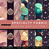 Made by Porter - Specialty Fabric Sequins and Glitter Pack 1