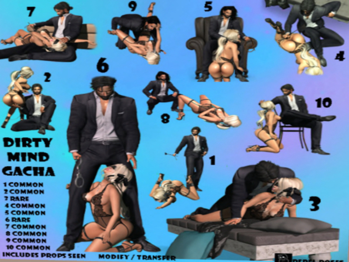 -RP- Dirty Mind Gacha #6 RARE