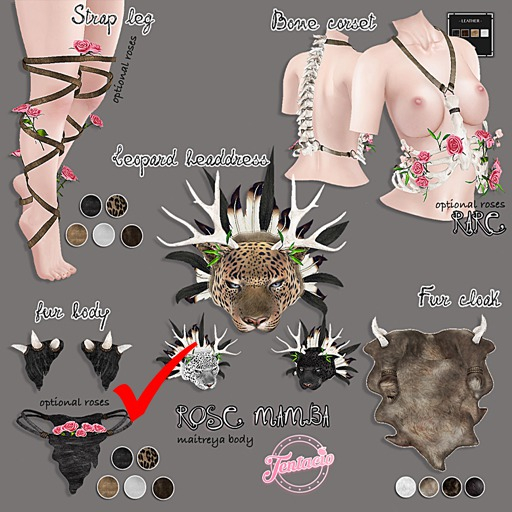 *Tentacio* Rose mamba RARE
