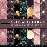 Made by Porter - Specialty Fabric Sequins and Glitter Pack 3
