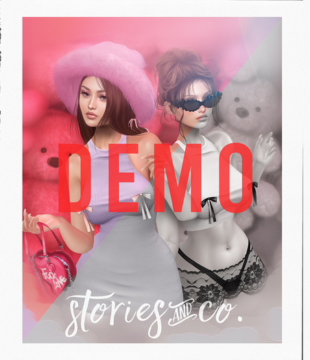 DEMO Stories&Co. Darlene Tank Dress & Tank Top - Maitreya LaraX, LaraX Petite, Reborn