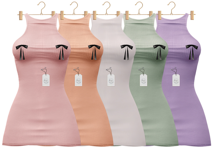 MAITREYA LARAX Stories&Co. Darlene Tank Dress - Pastel / LaraX