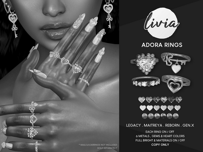 LIVIA Adora Rings DEMO
