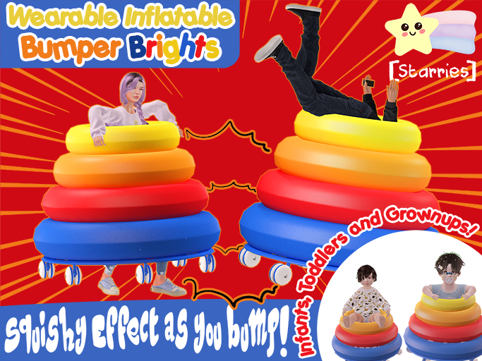 [Starries] Wearable Bumper Brights for Toddlers and Grownups