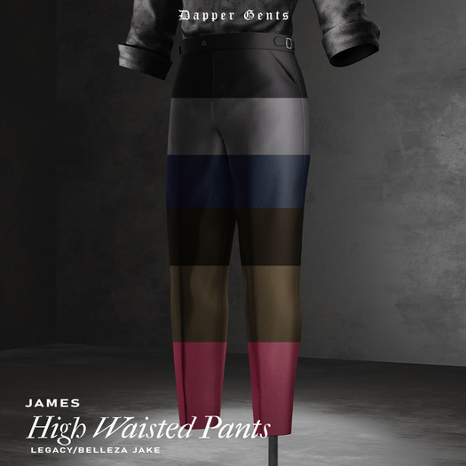 DG - James High Waisted Pants FATPACK