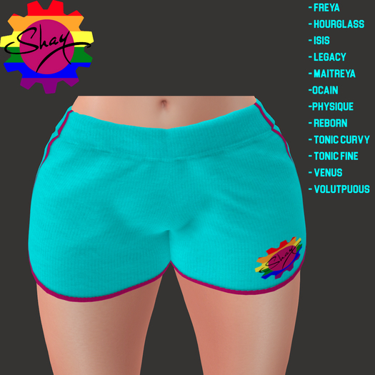 Shay-Gear Logo Training Shorts (F)
