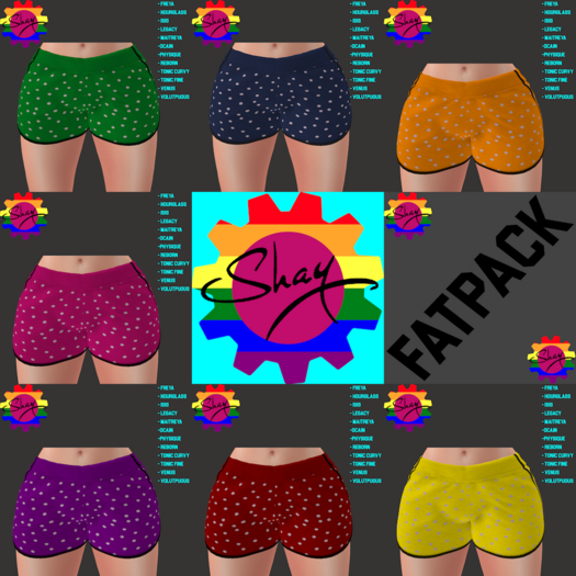 Polka Dot Shorts (F) Fatpack