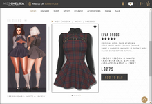 .miss chelsea. Elva Dress Tartan
