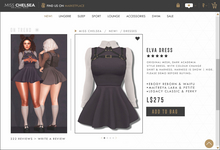 .miss chelsea. Elva Dress Twilight