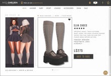 .miss chelsea. Elva Shoes Maroon