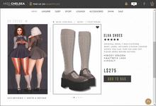 .miss chelsea. Elva Shoes Mocha