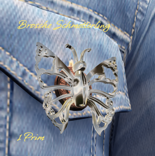 Brosche Schmetterling