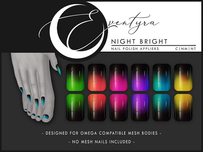 Eventyra - Omega Nail HUD - Night Bright