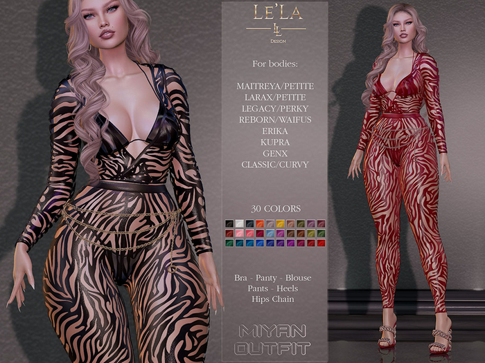 {Le'La} Miyan Outfit - LaraX Included