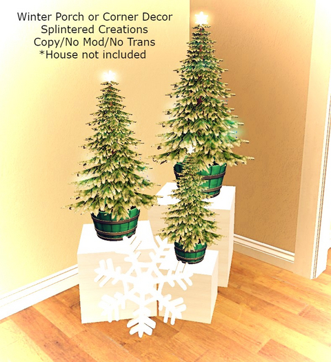 Winter Porch or Corner Decor 