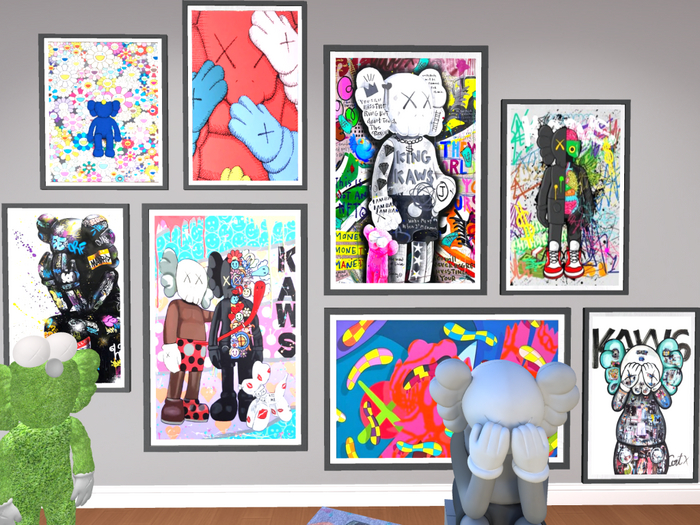 Hollyhood 8 Panel Paintings - Hypebeast